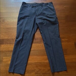 Calvin Klein Blue Dress Pants with Tailored Fit